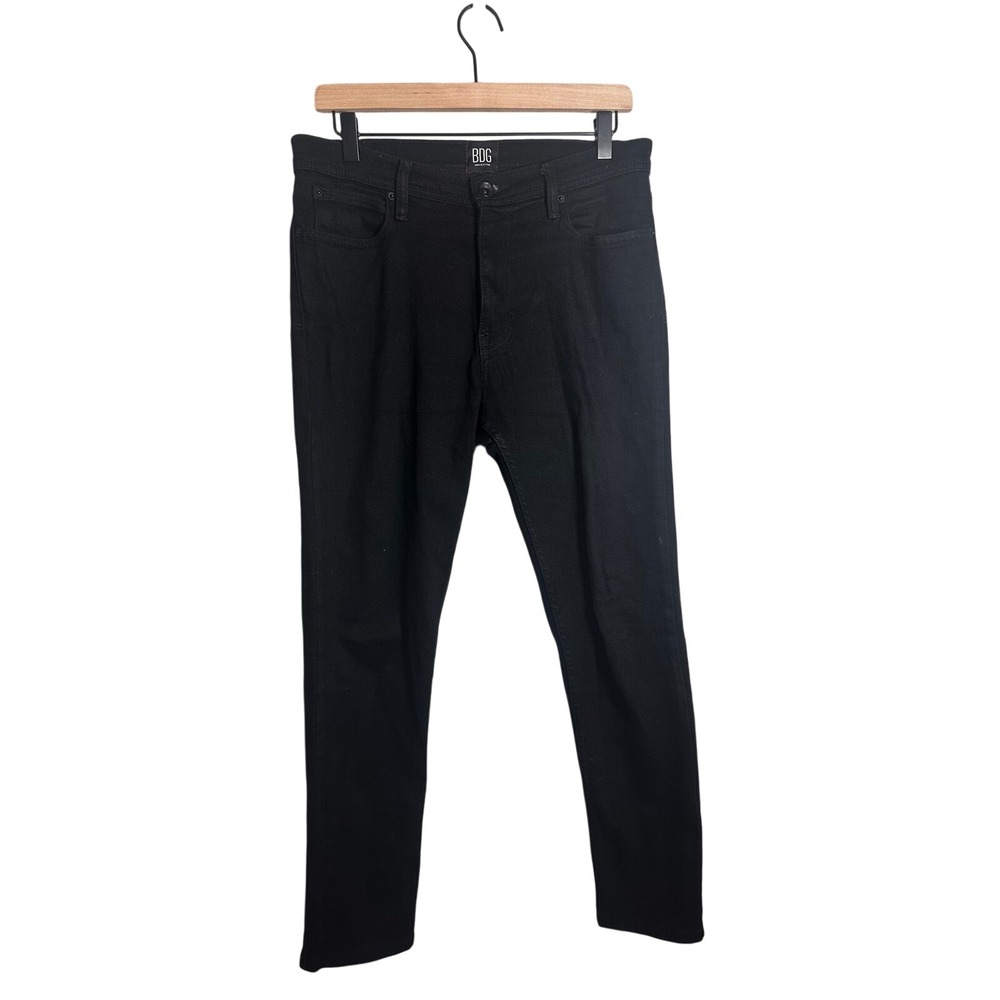 BDG Urban Outfitters Mens Dad Fit Black Stretch Denim Jeans 30x32‎ Relaxed Leg